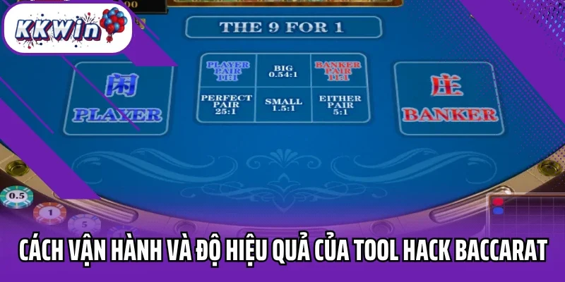 Cách vận hành và độ hiệu quả của tool hack baccarat